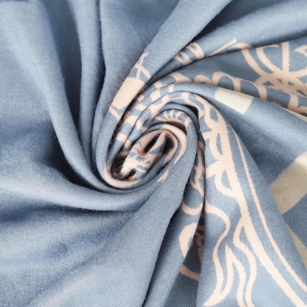 Scarfs for Women Pashmina Silky Shawl Wrap for Evening Dressing Blanket Open Fro - Picture 2 of 6